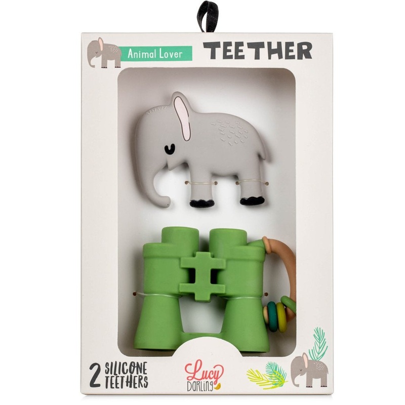Animal Lover Baby Teether Toy by Lucy Darling